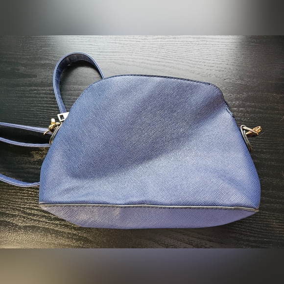 Elim and Paul Blue Cross Body Purse OS - Picture 11 of 11